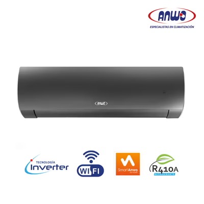 Split muro ANWO COOL DESIGN 9000 a 18000 btu INVERTER btu